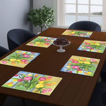 Flipkart SmartBuy Rectangular Pack of 6 Table Placemat