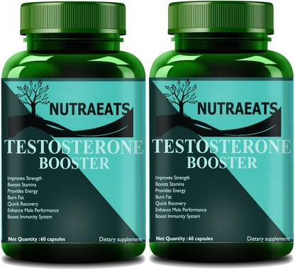 NutraEats Testo Prime Testosterone Booster (Pack Of 2) Pro