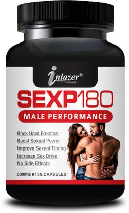 inlazer SexP 180 Capsules, 1Sex Power Bigger Harder Size Lower Problems