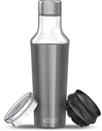 BOT-ALL 3-in-1 Bottle, Tumbler & Sipper with Lid, Vacuum Insulation for Hot & Cold Drinks 720 ml Bottle