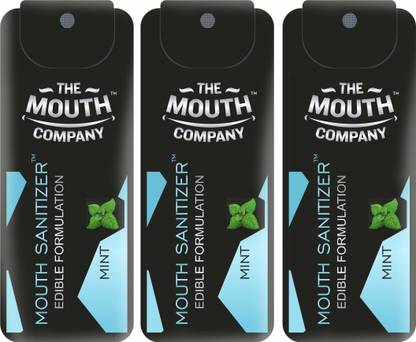 The Mouth Company Mouth Sanitizer Spray | Alcohol Free Breath Freshener Spray