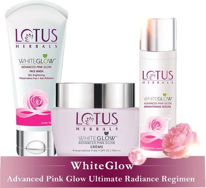 LOTUS HERBALS WhiteGlow Advanced Pink Glow Ultimate Radiance Regimen