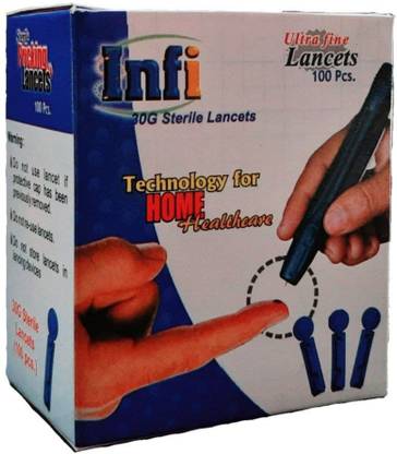 INFI Ultra Fine Lancets Glucometer Lancets