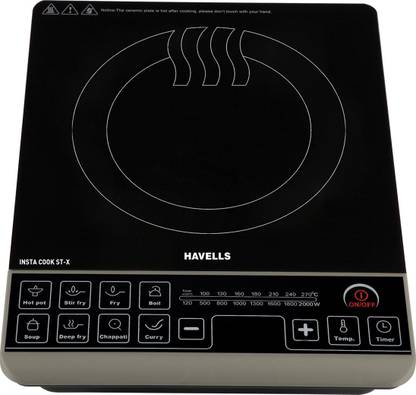 HAVELLS 2000 W Induction Cooktop Push Button