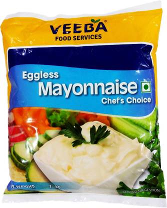 VEEBA Eggless Mayonnaise, 1Kg
