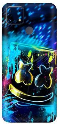 aadia ® REALME C25 PRINTED VINYL WRAP DECAL LAMINATION STICKER (MATTE) Mobile Skin
