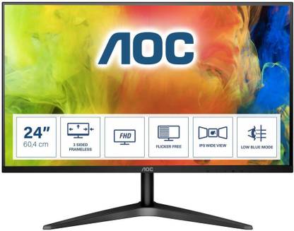 AOC 60.45 cm (24 inch) Full HD IPS Panel Monitor (24B1XHS)