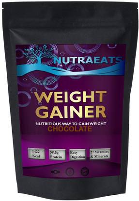 NutraEats Mass Weight Gainers/Mass Gainers (Chocolate) MW613 Pro Weight Gainers/Mass Gainers