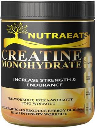 NutraEats Micronised Creatine Monohydrate Crossfit Supplement C72 Creatine