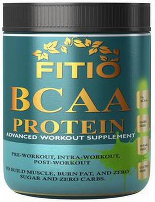 FITIO BCAA Premium With L-Glutamine & Citrulline Malate B123 Premium BCAA