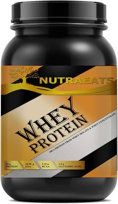 NutraEats Protein Plus Gym Supplement Vanilla Whey Protein Powder DSD5060 Ultra Whey Protein