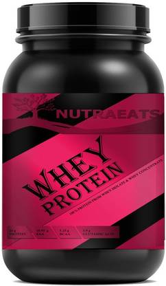 NutraEats Protein Plus Gym Supplement Vanilla Whey Protein Powder DSD5110 Premium Whey Protein