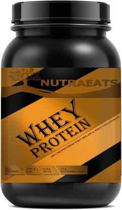 NutraEats Protein Plus Gym Supplement Vanilla Whey Protein Powder DSD5079 Ultra Whey Protein