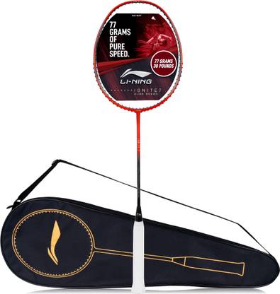 LI-NING Ignite 7 Grey, Red Unstrung Badminton Racquet