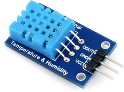 hexcodeplus DHT11 Digital Relative Humidity and Temperature Sensor Module Temperature Sensor and Controller, for Arduino, Nodemcu etc.. Electronic Components Electronic Hobby Kit