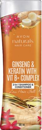 Avon Ginseng & Keratin 2 in 1 Shampoo & Conditioner