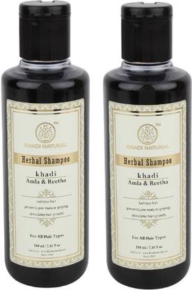 KHADI NATURAL Herbal Amla & Reetha Shampoo