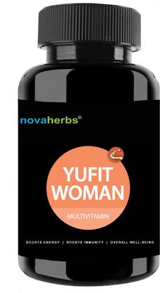 Novaherbs Yufit Woman - Multivitamins, Minerals & Antioxidants Tablets for Women