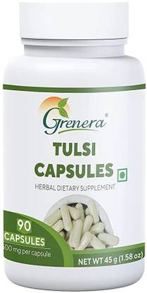Grenera Tulsi Holy Basil Leaf Capsules