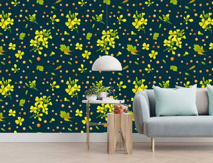 imbue Nature Multicolor Wallpaper