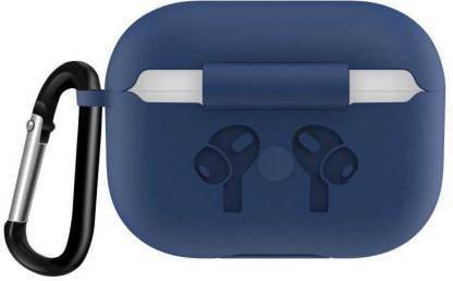 Evaton Pouch for Apple Airpods Pro |Dust Proof, Washable Case| [NO BLUETOOTH, Only Cover]- Dark Blue