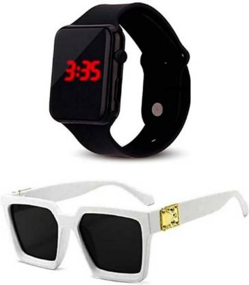 Dcmr Watch & Sunglass Combo