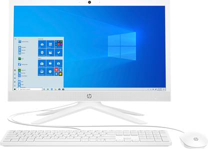 HP All-in-One 21 Celeron Dual Core (4 GB DDR4/1 TB/Windows 10 Home/20.7 Inch Screen/21-b0707in) with MS Office