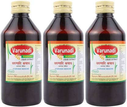 Nagarjun VARUNADI KASHAYA 200ML (PACK OF 3)
