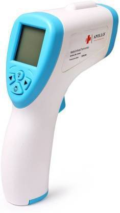 Apollo Infrared Thermometer (Made in India) with 14 months warranty, FDA/CE Approved, Non Contact Digital Thermometer Infrared Thermometer (Made in India) with 14 months warranty, FDA/CE Approved, Non Contact Digital Thermometer Thermometer Temperature & Humidity Sensor