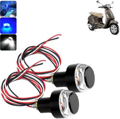 DvineAutoFashionZ LED Indicator Light for Vespa SXL(Blue, White)_HLBLU135 Bike Handlebar Weights