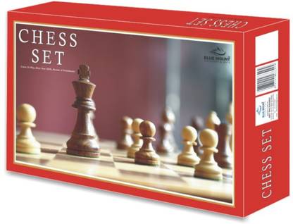 Blue Mount Senior Chess Set Strategy & War Board Game
