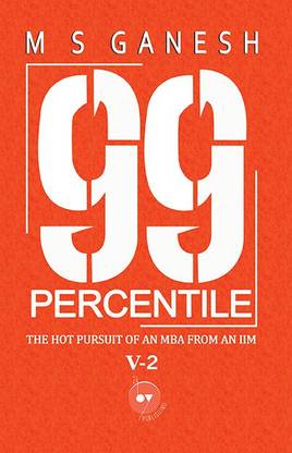 99 Percentile V2 by M S Ganesh | 99 Percentile V2 | Book for qualifying MAT | Book for qualifying CAT | Academic Book | Management Book