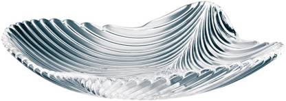 Nachtmann Crystal Decorative Bowl Mambo Schale Medium Bowl, 25cm Decorative Leaf Shape Bowl Dry Fruits Candy Bowl