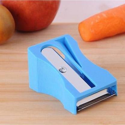 Rexter Carrot Sharpener/Peeler/Kitchen Gadget Tool, Blue Carrot Scraper