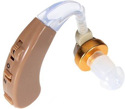 POWERTONE Mini Hearing Aid Portable Waterproof Hearing Machine For Men & Women Ear Machine Behind Ear Hearing Aid