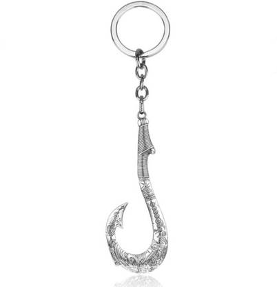 PA08Prise Moana Keychain Maui Fishhook Key Ring Holder Key Chain