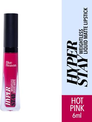 BLUE HEAVEN Hyperstay Liquid Matte Lipsticks |Transfer Proof