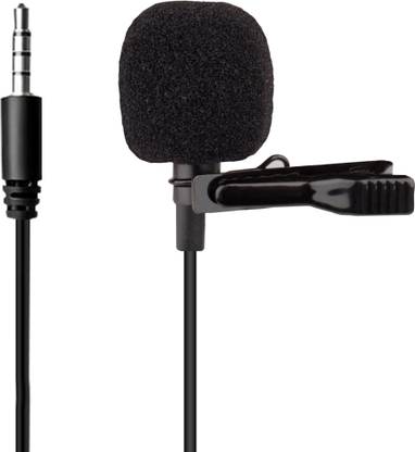 WRADER 3.5mm Clip Microphone, Omnidirectional Collar Mic Microphone