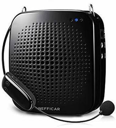 Nefficar Wireless Voice Amplifier Speaker with Microphone for Teachers, Tour Guides, Trainers & Doctors Microphone