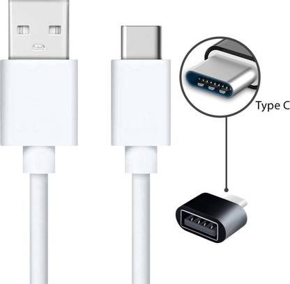 Siddhartha Enterprises OTG Adapter Accessory Combo for Samsung Galaxy S8 S8+ Note 8 Nexus 5X 6P OnePlus 2 3 5 LG G5 G6 V20 HTC 10 Google Pixel XL White
