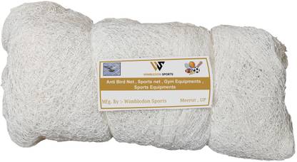 WIMBLEDON SPORTS Anti Bird Net / Garden Net 10 Ft. x 7 Ft. ( 70 SQ.Ft.) HDPE Nylon Net For Balcony Hiking Net