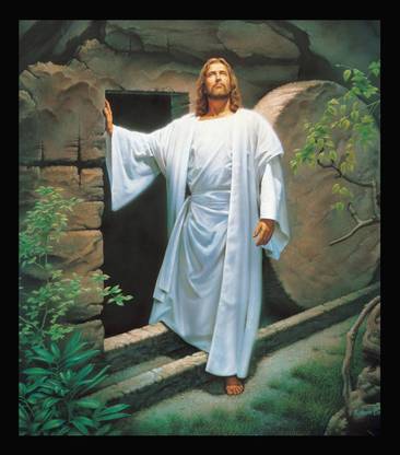 Darsh Craft Lord Jesus Photo Frame B02 Digital Reprint 12 inch x 8 inch Painting