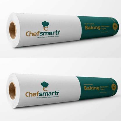 Chefsmartr White NonStick Cookie Sheet Parchment Paper Baking Sheets Pan Line Paper Oil Paper Butter Non-stick Paper Parchment Paper