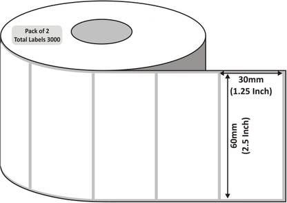 The Barcode Station Self adhesive Paper Label