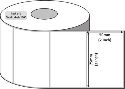 The Barcode Station Self adhesive Paper Label