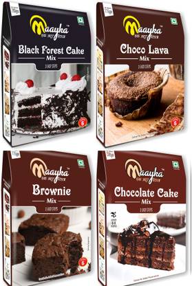 Maayka - Ek Atoot Rishta Maayka Black Forest+Brownie+Choco Lava+Chocolate Cake -750Gm 750 g