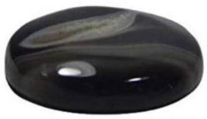 hoseki Natural Sulemani Pathar Stone 57.6ct Regular Oval Crystal Stone
