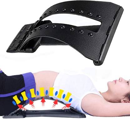 Gyanvi Lumbar Back Stretching Device ,Back Support Fitness Device Back / Lumbar Support