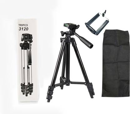 Fotografiqa Tripod 3120A Portable DSLR Camera and Mobile Stand Tripod