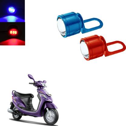 Vagary STROBE-LED-RED-BLUE-678 Tail Light Motorbike LED for Mahindra (12 V, 50 W)